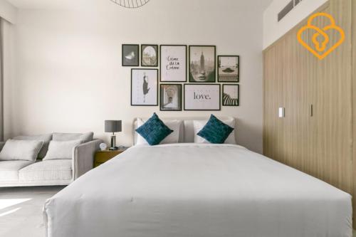 Keysplease Studio Azizi Riviera minutes to Downtown, Meydan, Дубай (фото 10)