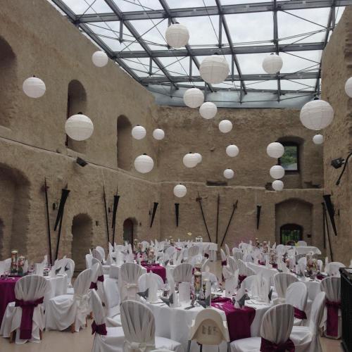 Banquet hall, Hotel-Restaurant Zur Krone in Lohnberg