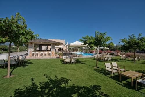 Krogs/atpūtas telpa, Castello Antico Hotel in Mavrovouni (Gytheio)