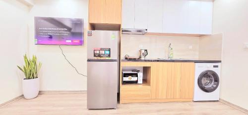 Peaceful Apartment | Prime Tay Ho Location* 202 - 주방