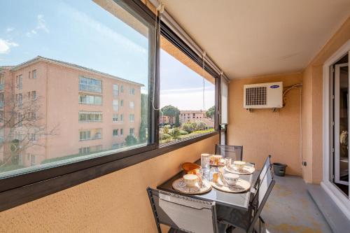 Balcony/terrace, L'Auriasque - A 5 min a pied du centre de Frejus near Phuket's