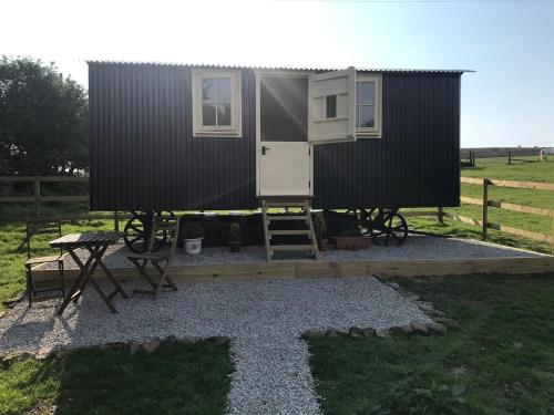 Phoenix Farm Shepherds Hut,Minions, Cornwall in North Hill