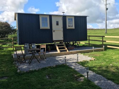 Phoenix Farm Shepherds Hut,Minions, Cornwall in North Hill