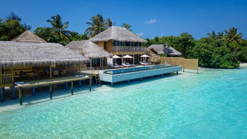 Kilátás, Six Senses Laamu in Laamu Atoll