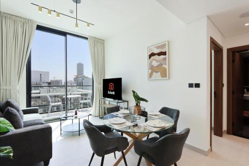 Livbnb-Urban Getaway 1BHK with JVC Skyline View, Дубай (фото 8)