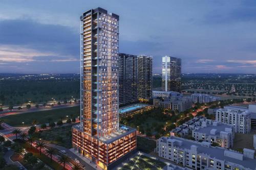 Livbnb-Urban Getaway 1BHK with JVC Skyline View, Дубай (фото 7)