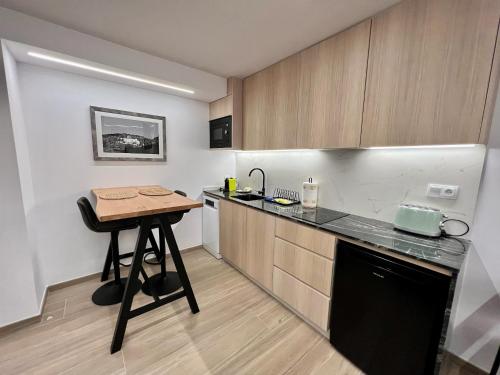 廚房, El Somni de Paqui Apartamentos Boutique Only Adults in 阿爾法法拉