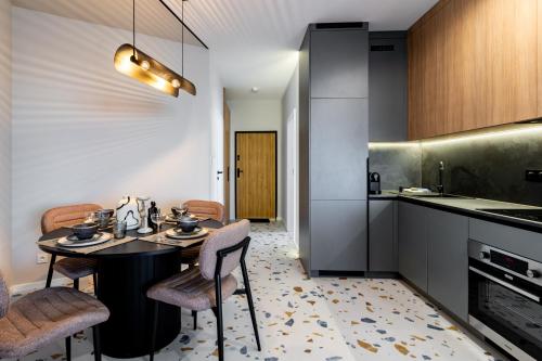 Cozinha, Korfantego PREMIUM 39B Apartment by BookingHost in Welnowiec