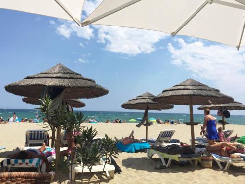 沙灘, BONNES VACANCES sur le CAMPING LE BOSC in 聖西普里安