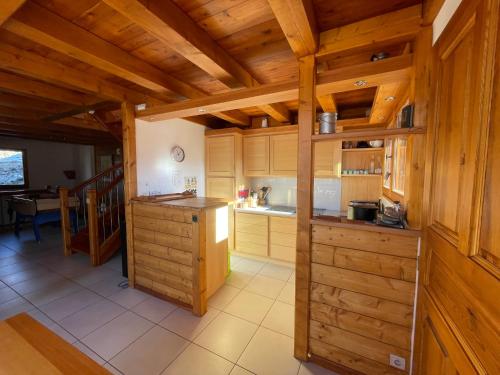 廚房, Chalet Face aux Etoiles in 凱哈斯地區莫利納