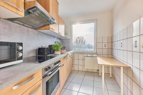 keuken, Mira - stillvolle Wohnung im Zentrum von Bretten in Bretten