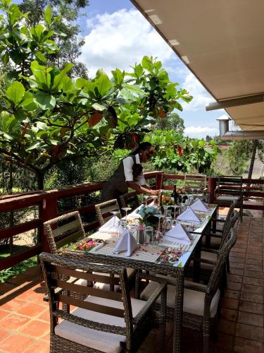 Restoran, Zebi Ecolodge in Hoima