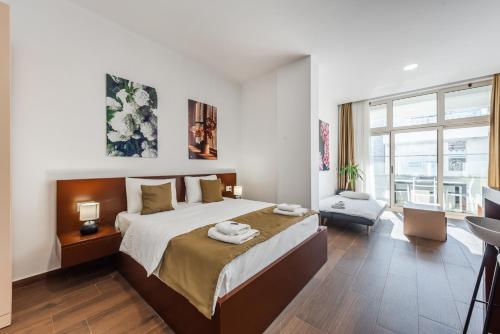 1 double bed