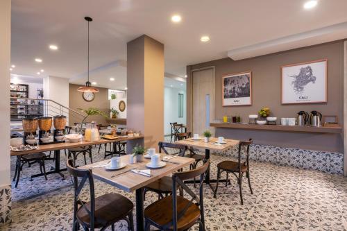 ห้องอาหาร, Hotel MS Pacifico Chipichape in กาลี ซิตี้เซ็นเตอร์