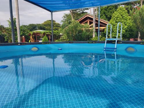 泳池, Abenteuer für die ganze Familie - Großzügiges Haus im ZenGarden Paraguay (Abenteuer fur die ganze Familie - Großzugiges Haus im ZenGarden Paraguay) in 聖洛倫索海灘