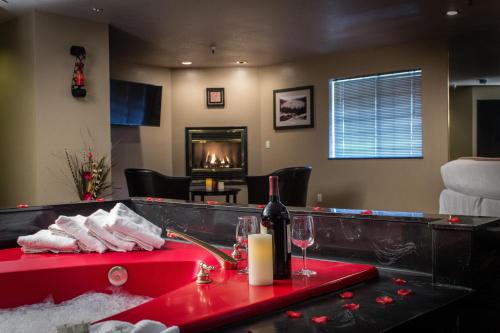 bubbelbad, Postmarc Hotel and Spa Suites in South Lake Tahoe (CA)