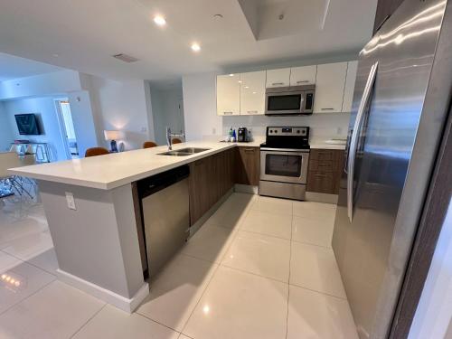 Bay Breeze Premium Apartments by Eskape Collection - 주방