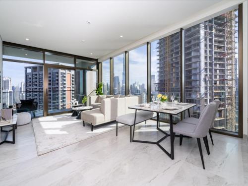 Brand New Business Bay 1 Bed with Burj Khalifa and Canal Views, Dubaj (zdjęcie 7)