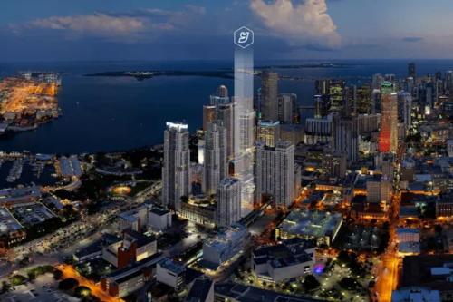 Stylish Studio and Den Across from Bayside Miami