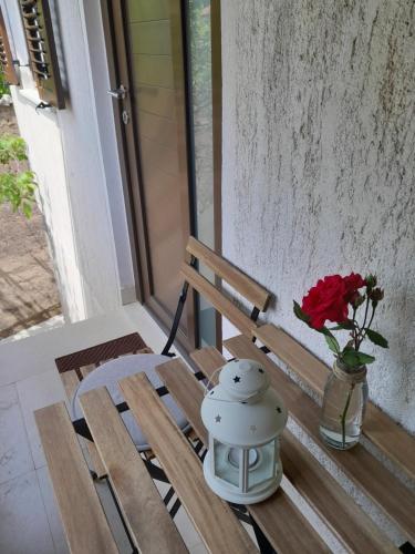 陽台/露台, Apartments Renata - Brsec in 比斯薩克