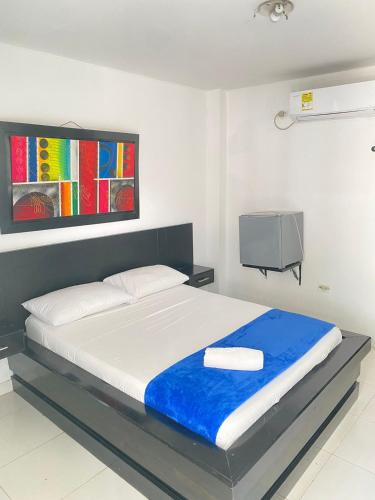 1 double bed