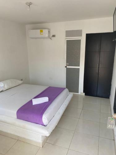 1 double bed