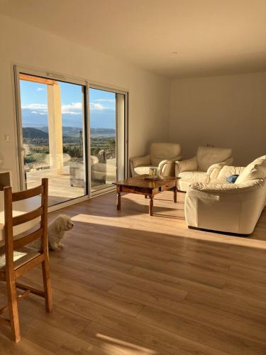 Ardèche Sud villa vue panoramique (Ardeche Sud villa vue panoramique) in Lussas