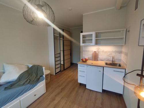 Kitchen, MYROOM in Stroomi beach area in Northern Tallinn