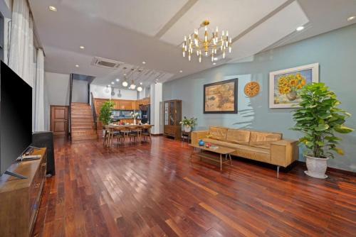 Family Villa City Center Danang Abogo - 공용 라운지/TV 시청 구역
