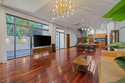 Family Villa City Center Danang Abogo - 공용 라운지/TV 시청 구역
