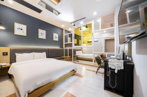 光州 Hotel Yoegieottae Gwangju Hanam 酒店 外观