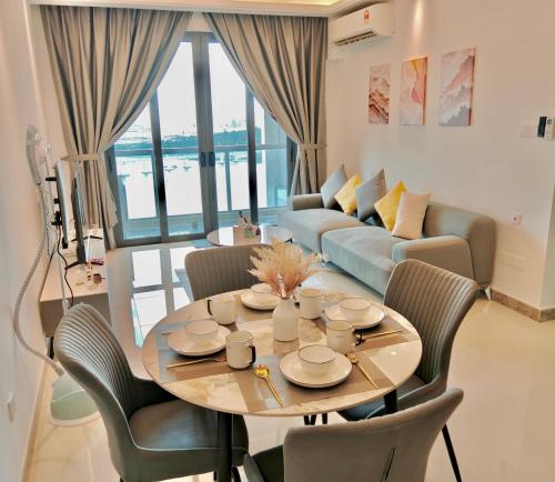 R&F 프린세스 코브 바이 FUJU 앳 JB⭐5분 투 CIQ⭐중영문방동 (R&F Princess Cove by FUJU at JB⭐5 min to CIQ⭐中英文房东) in 조호바루 / 조호르바루