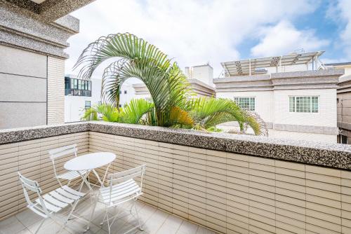 Balkon/Terrasse, Penghu Yun Ting Style Inn near Penghu Islands