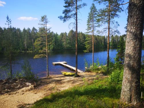 Ümbrus, Malmi cosy House by the Lake in Kestilä