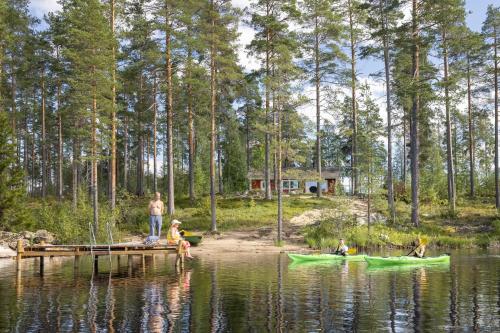 Ümbrus, Malmi cosy House by the Lake in Kestilä