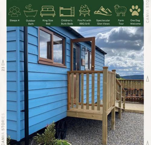 Ledmacoy Shepherds Huts in Aboyne