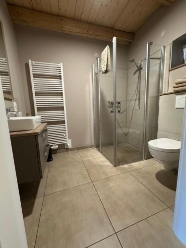 Bathroom, Ferienwohnung Bussjans Hof in Dinklage