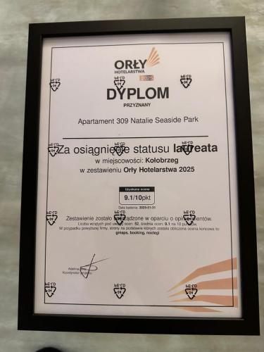 Apartament 309 Natalie Seaside Park Apartament 309 Natalie Seaside Park