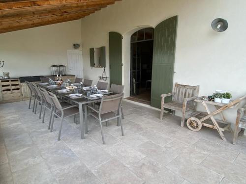 Facilities, Maison Roquebeauresse - Piscine privee in Pougnadoresse