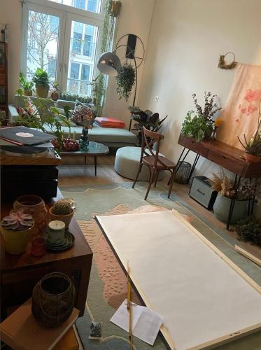 Gemütliche Schlafcouch im hellen Wohnzimmer zum Kurzaufenthalt, Kolín nad Rýnem (fotografie 6)