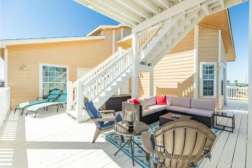 Coral Gem - 360 Views of Ocean, Beach, Sunsets! in San Luis Island (TX)