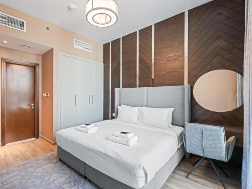 Elegant 1-BDR Retreat with Stunning Views -Noura Tower 37, Dubaj (zdjęcie 7)