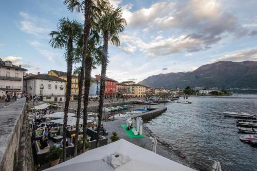 View, Seven Boutique Hotel in Ascona