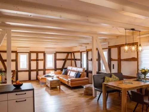 Ferienhaus Herrmanns Häuser - Leipziger Neuseenland - großzügiges Ferienhaus - WLAN - Parkplatz - TOP in Rötha, Deutschland