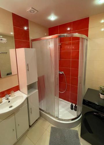 淋浴間, Apartament Moniuszki in 比烏戈拉伊