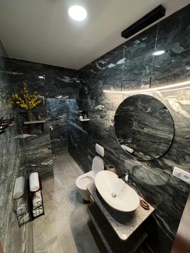 卫浴间, Prenoćište-Sobe-Rooms-Aman (Prenociste-Sobe-Rooms-Aman) in 比哈奇