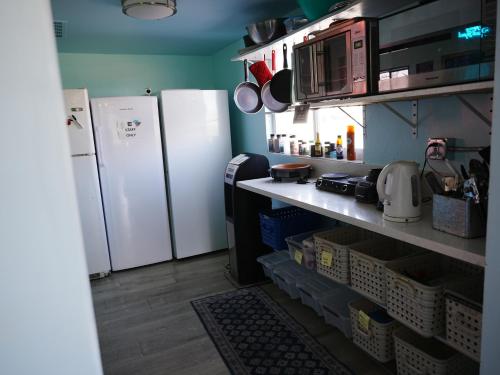 Kitchen, Sin City Hostel in Las Vegas (NV)