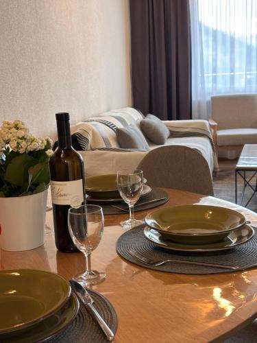 Luxuse Ferienwohnung Flüe 11 in Leukerbad, Schweiz