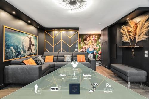 Disneyland-Dream 8 pers,2 parking, Wifi - Location saisonnière - Serris