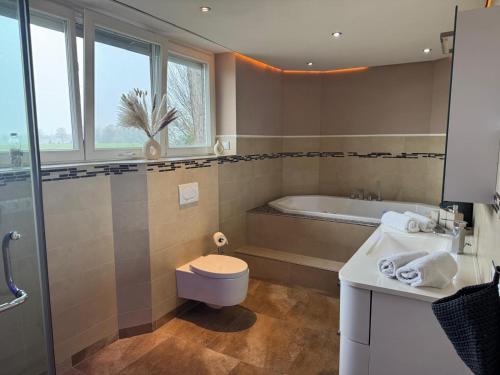 Modern dream house with private spa and gym